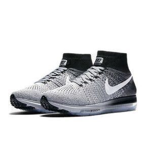 Nike Zoom All Out Flyknit Wolf Grey White Black